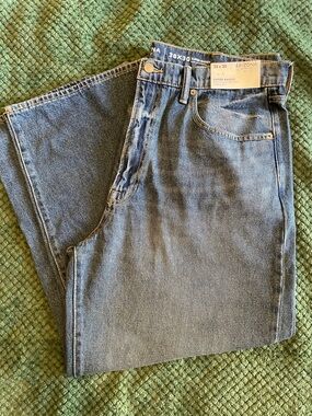 Men’s 38x30 Arizona Jean Company Super Baggy Jeans - Blue